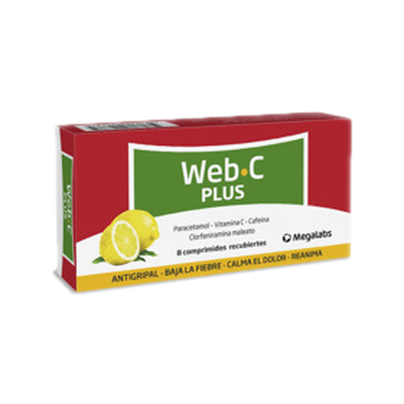 Web C Plus 500+4+55+325mg [8 Comp.]
