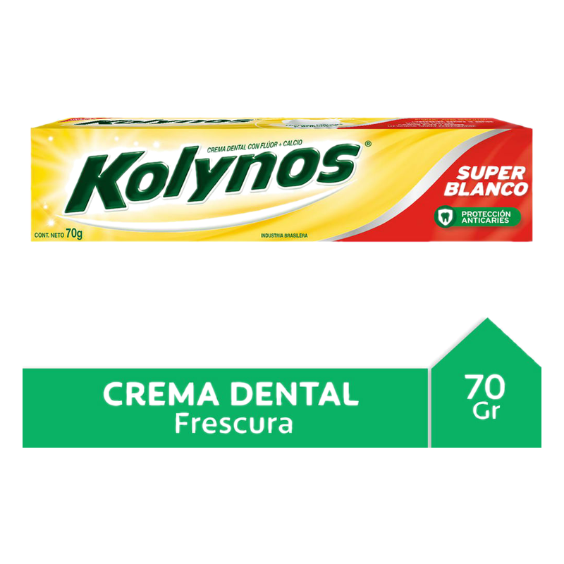 Crema Dental Kolynos Super Blanco 70 G