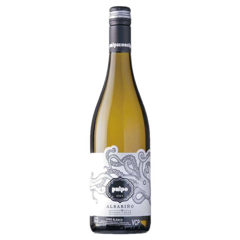 Vino Blanco Albariño Pulpo 750 Ml