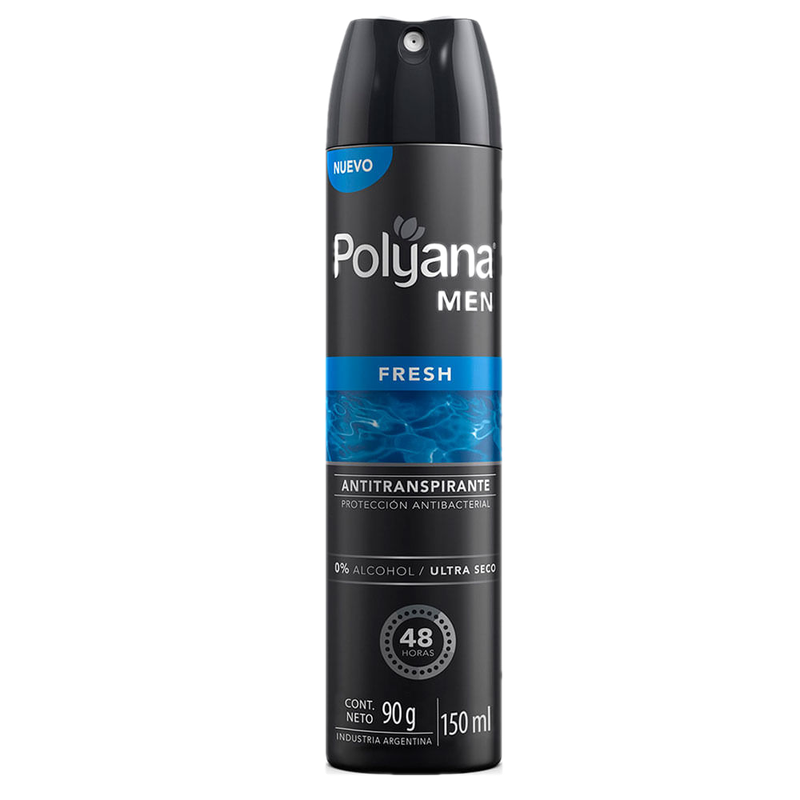 Antitranspirante En Aerosol Polyana Men Fresh 150 Ml