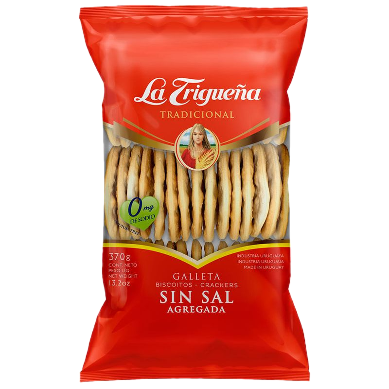 Galleta La Trigueña Sin Sal 370 G