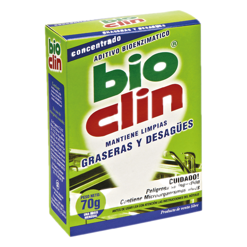Bioclin Graseras Y Desagues 70 G
