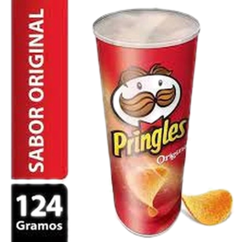 Papas Pringles124 G Original