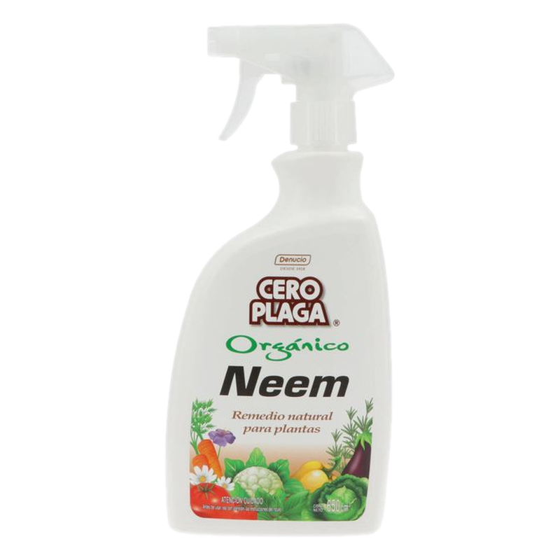Remedio Natural Para Plantas Orgánico Neem 650 Cm3 Cero Plaga