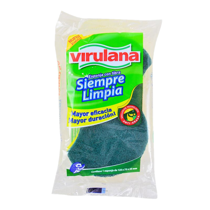 Fibra Esponja Virulana Siempre Limpia