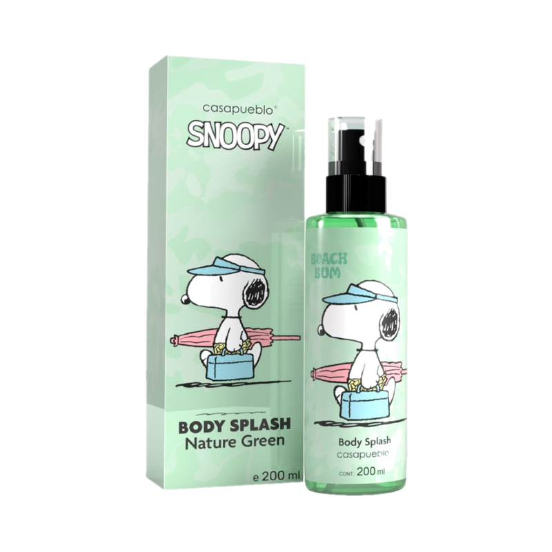 Body Splash Casapueblo Snoopy Nature Green 200 Ml