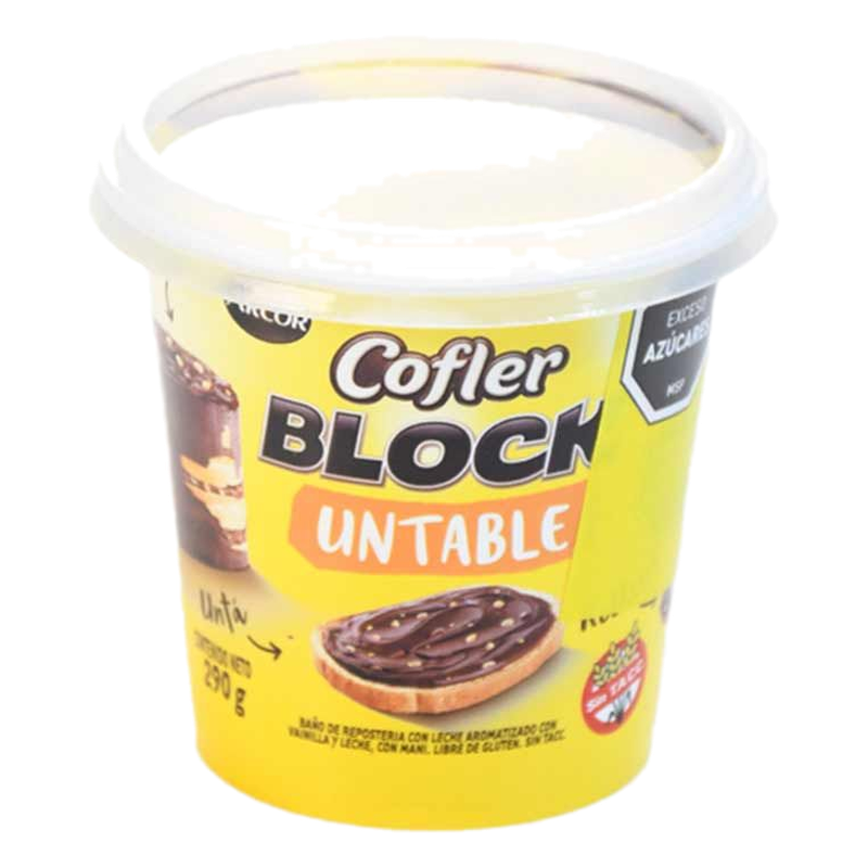 Baño De Repostería Untable Cofler Block 290 G