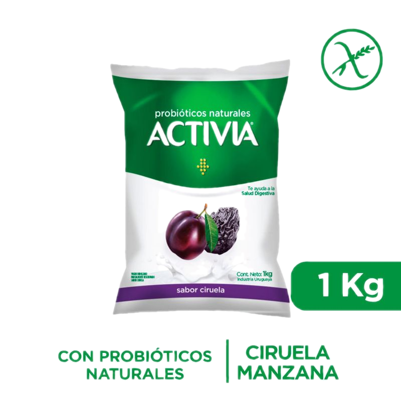 Yogur Activia Ciruela 1 Kg