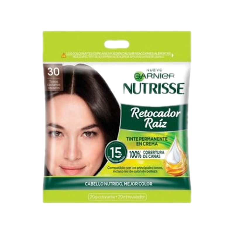 Retocador De Raíz Nutrisse 30 Colorante 20 G + Revelador 20 Ml