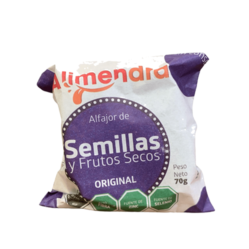 Alfajor Alimendra Original 70 G Sin Gluten