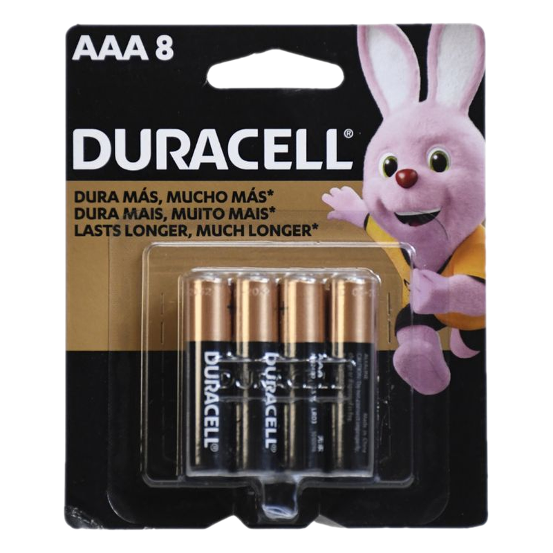 Pilas Aaa Duracell 8 Unidades