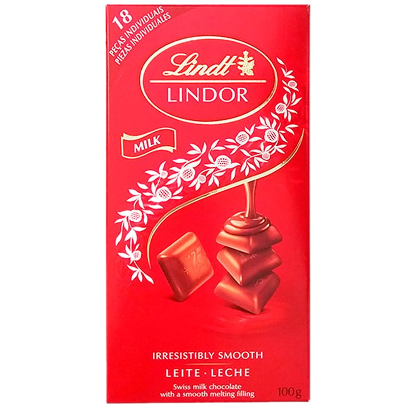 Chocolate Lindt Lindor Leche 100 G