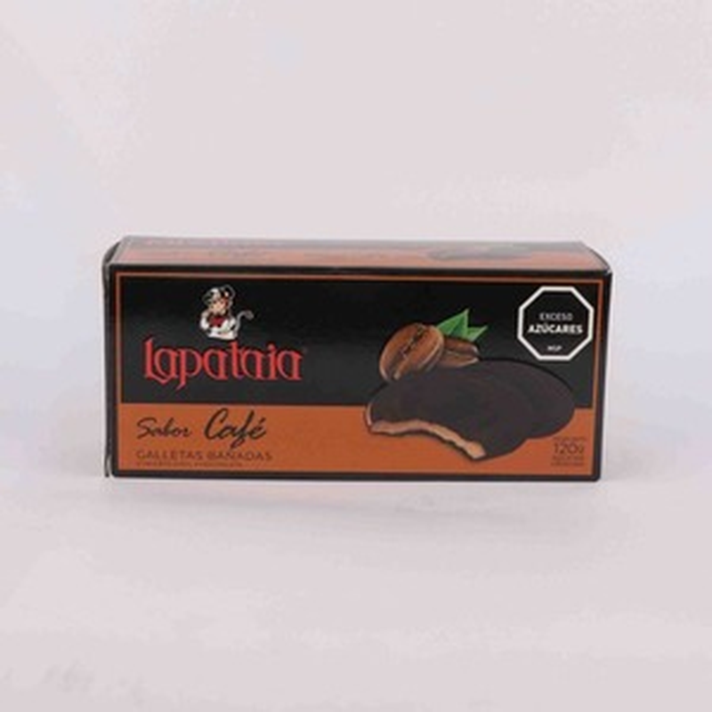 Galletitas Lapataia Bañadas Choc 120 G Cafe
