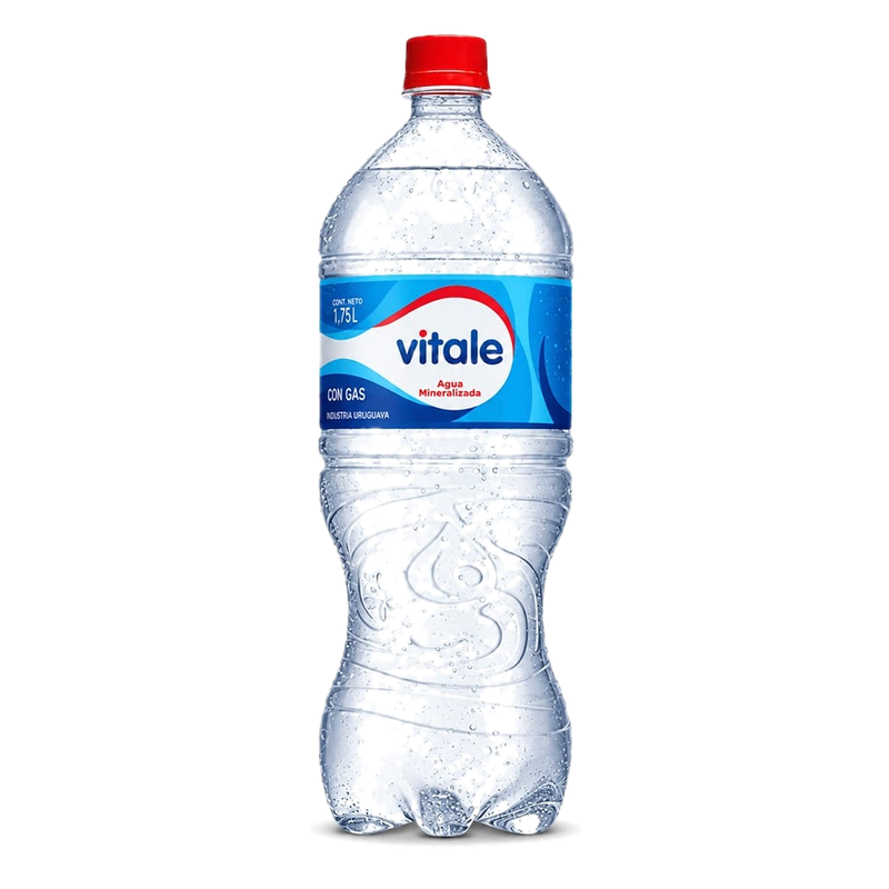 Agua Vitale Con Gas 1.75 L