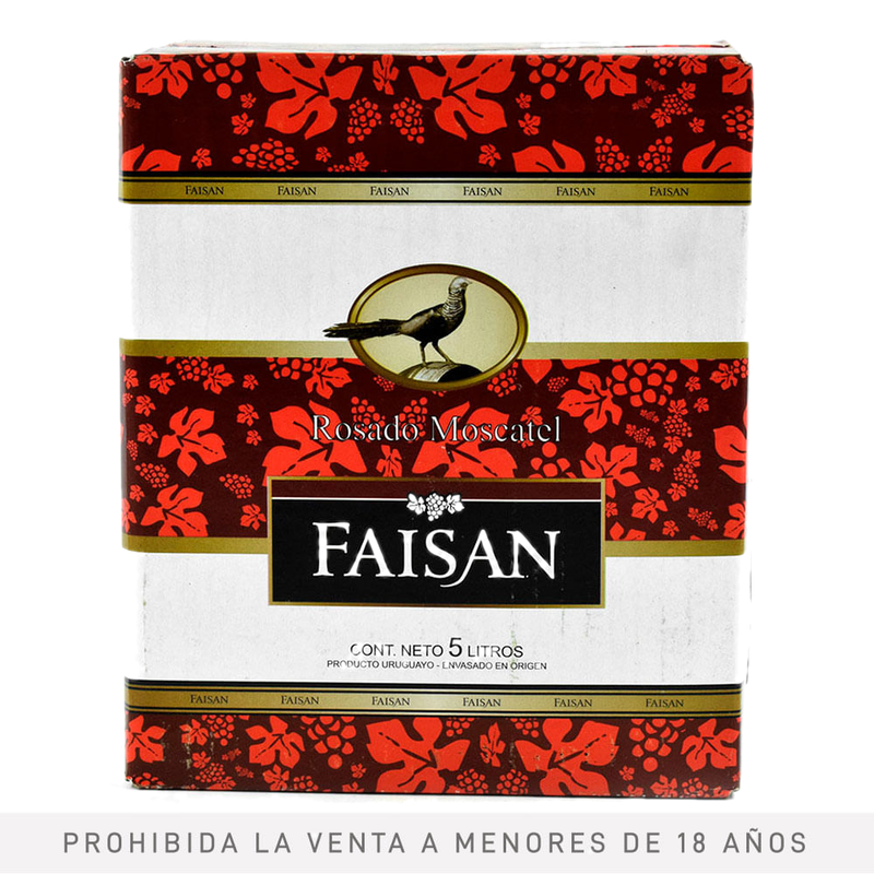 Vino Faisan Moscatel Bag 5 L