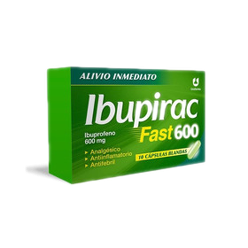 Ibupirac Fast 600 Capsulas Blandas 600 Mg [10 Cap.]