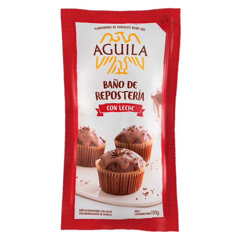 Baño Reposteria Aguila Leche 150 G