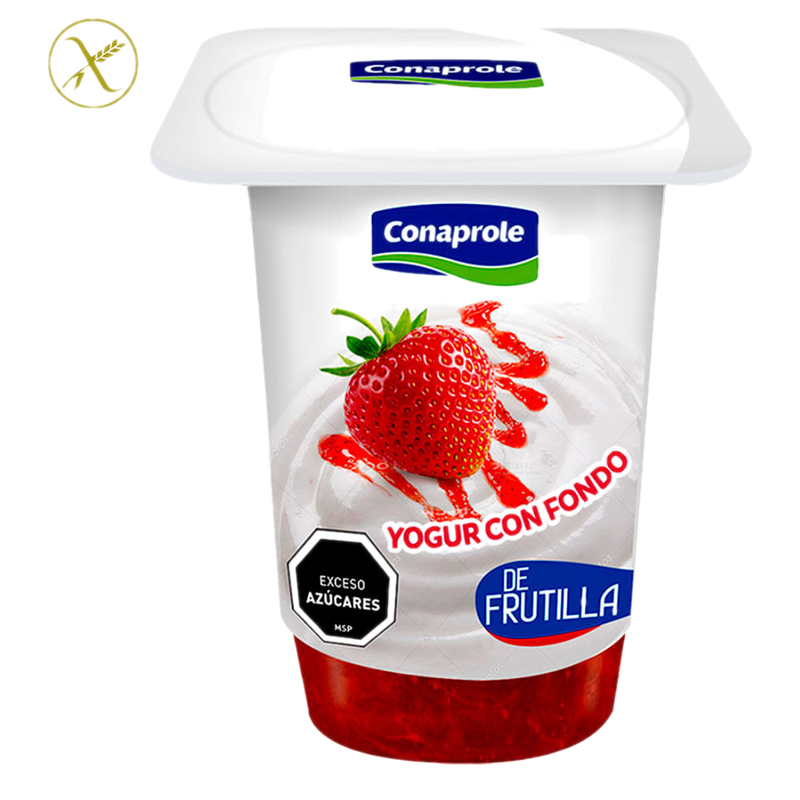 Yogur Con Fondo Frutilla Conaprole 180 Ml