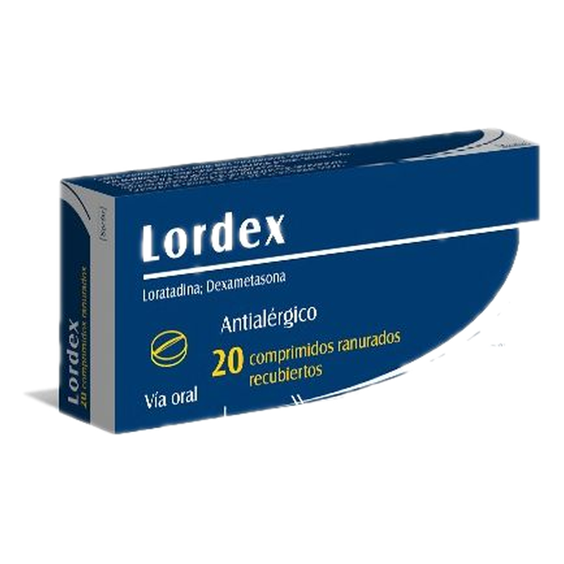 Lordex X 20 Comprimidos