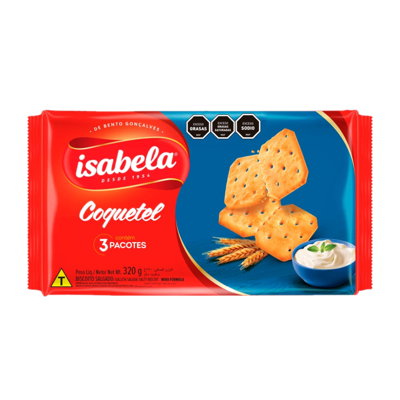 Galleta Isabela Coquetel 320 G