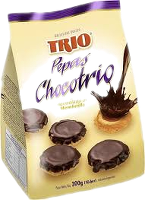 Pepas Trio Bañadas 300 G.