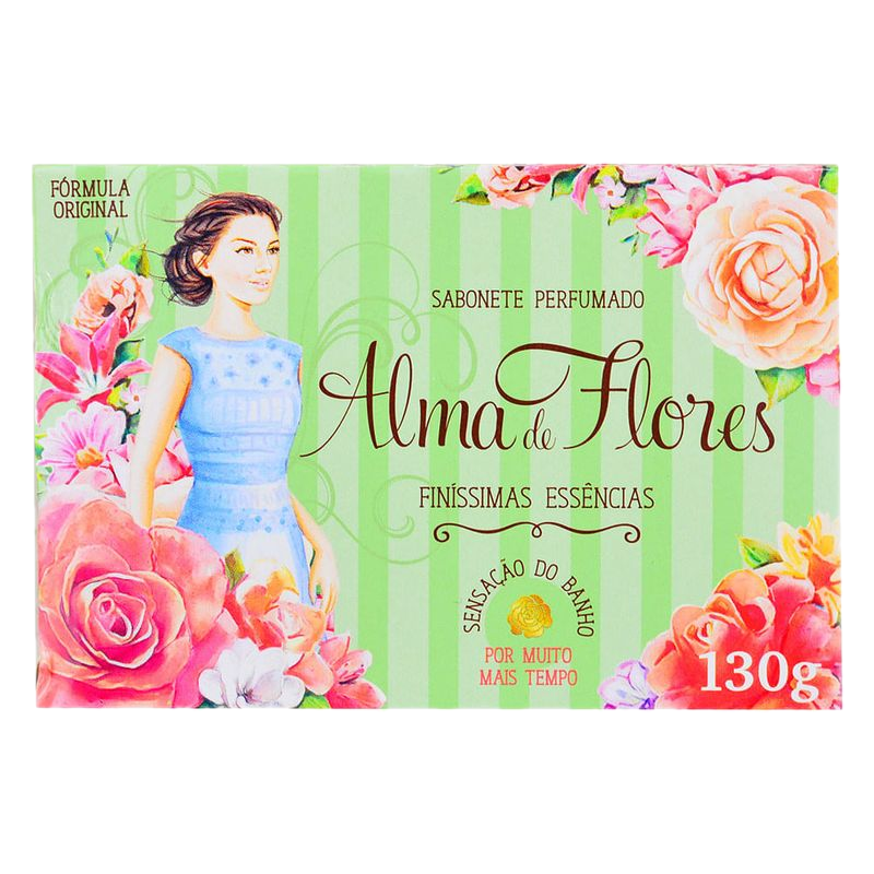 Jabón De Tocador Alma De Flores 100 G