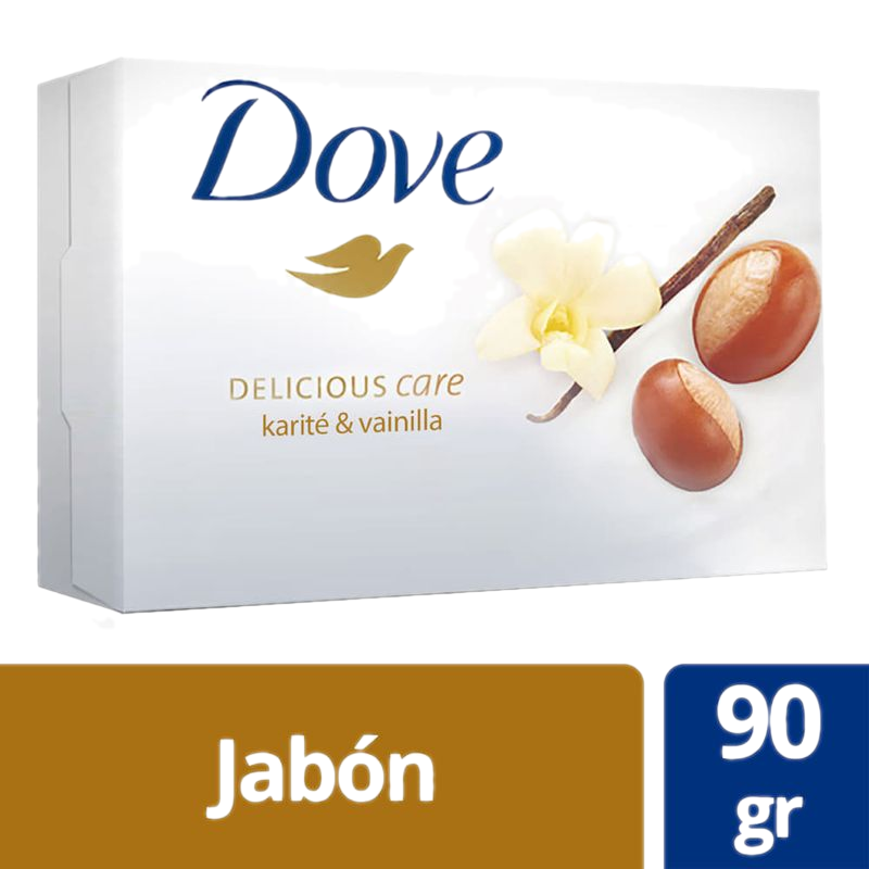 Jabón Tocador Dove Karite Y Vainilla 90 G