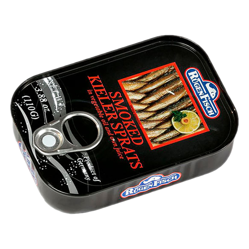 Sardinas Ahumadas Rugen Fisch