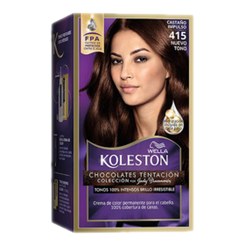 Koleston Kit Castaño Impulso 415 [50 G+50+40+22 Ml]