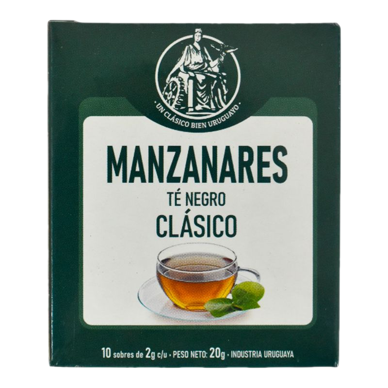 Té Negro Manzanares Clásico 10 Sobres