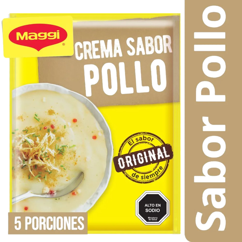 Sopas Maggi Crema Pollo Doy Pack 76 G