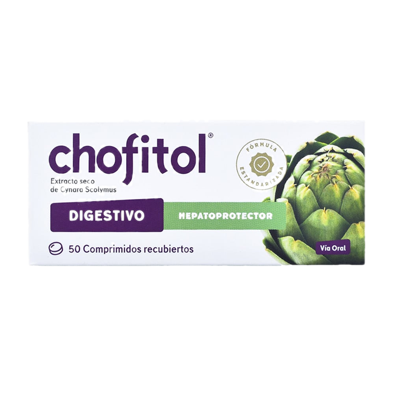 Chofitol 50 Comprimidos Recubiertos