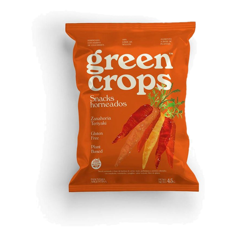 Snacks Green Crops Zanahoria Teriyaki 95 G