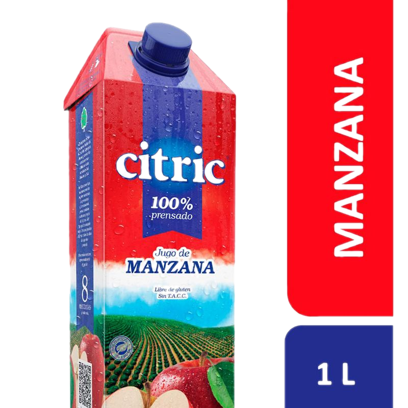Jugo Citric Manzana 1 L