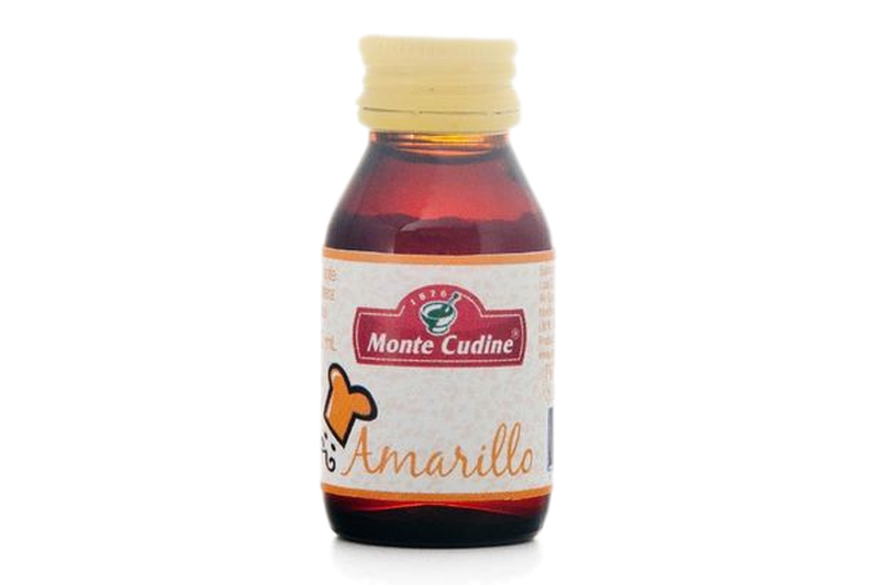 Colorante Líquido Monte Cudine Amarillo 20 Ml