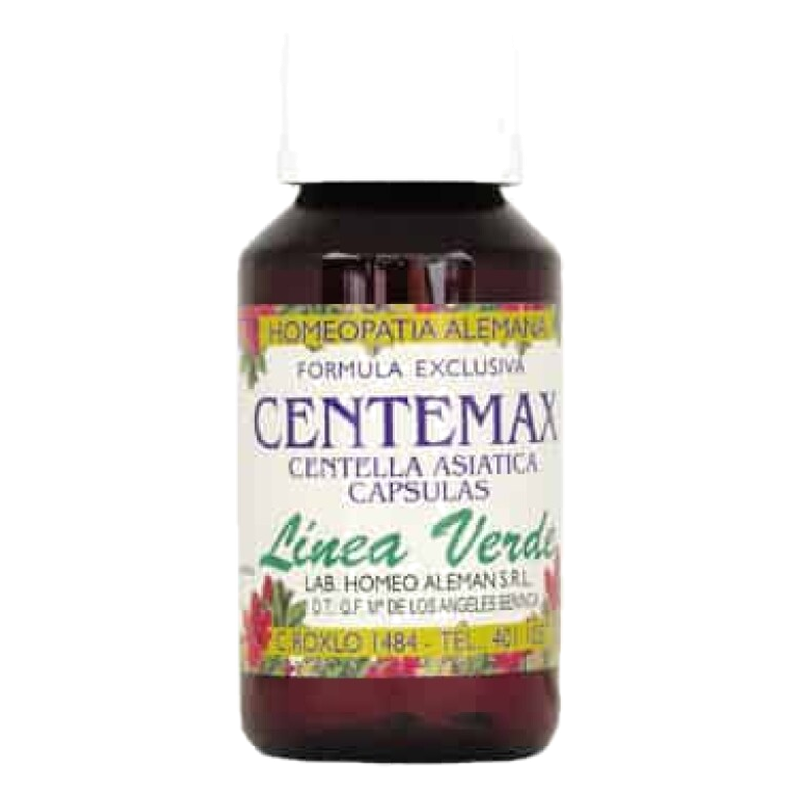 Centemax Centella Homeoparia Alemana X 60 Cápsulas