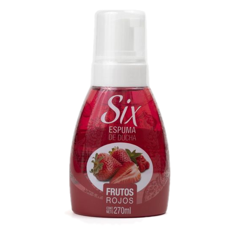 Espuma De Ducha Six Frutos Rojos 270 Ml