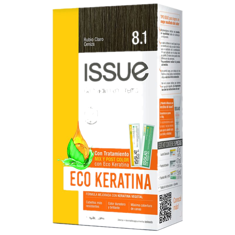 Coloración Issue Kit Keratina N° 8.1