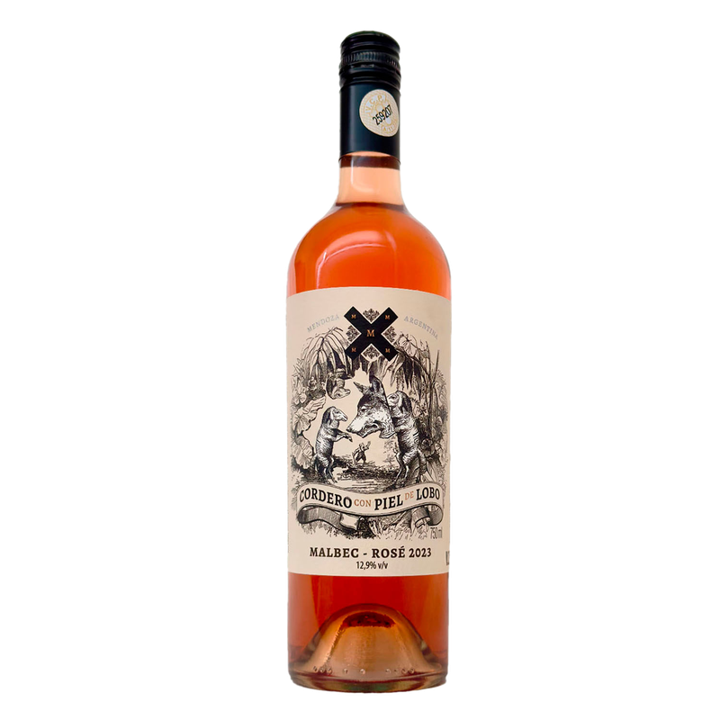 Vino Cordero Con Piel De Lobo Malbec Rosé 750 Ml