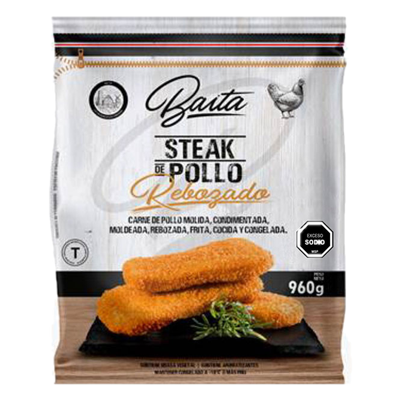 Steak De Pollo Rebozado Baita 960 G