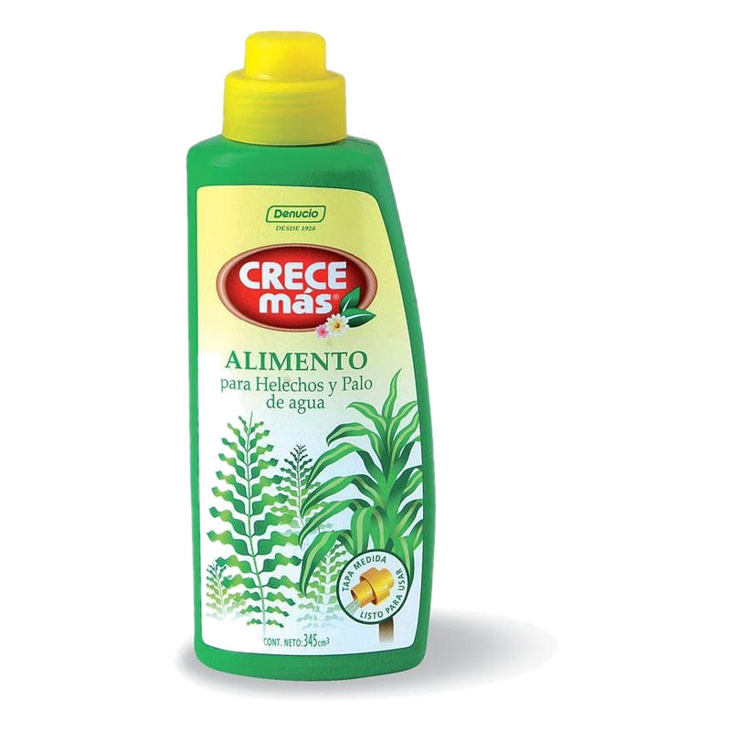 Fertilizante Crece Mas Denucio Para Helechos/palo Agua 345 Ml