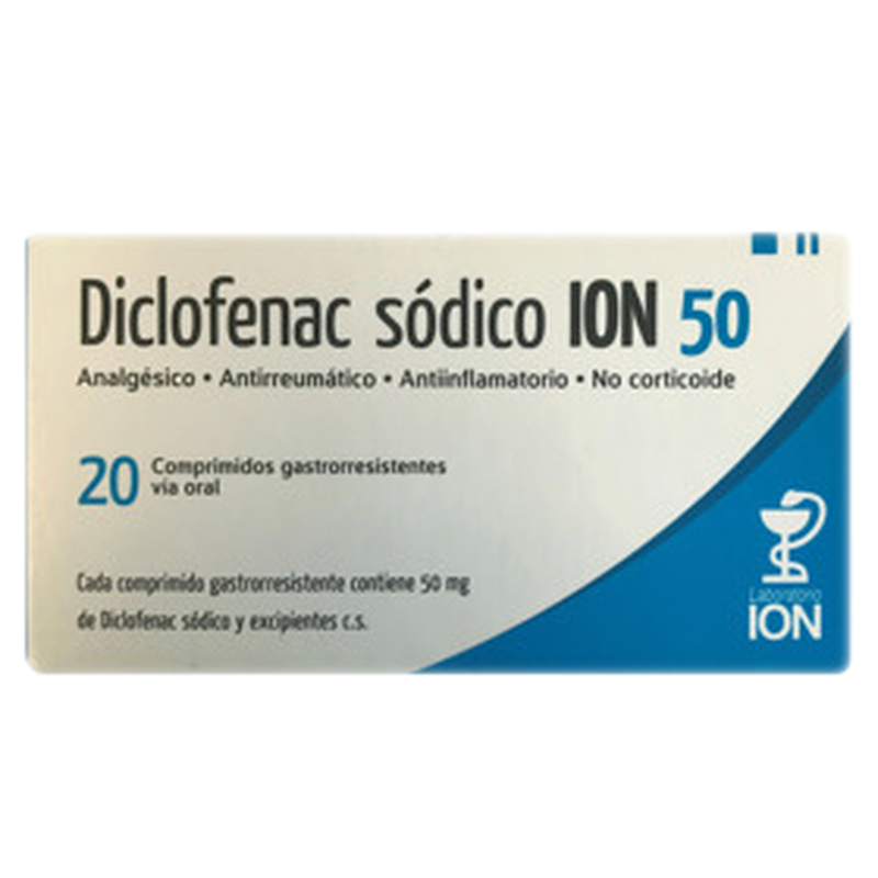 Diclofenac Ion 50 50 Mg [20 Comp.]