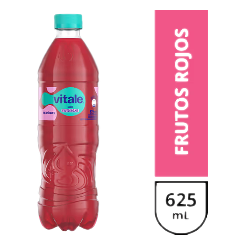 Agua Vitale Frutos Rojos 625 Ml
