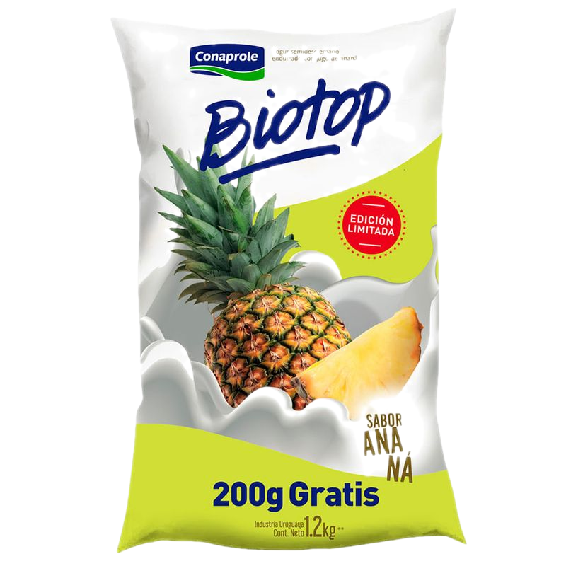 Yogur Ananá Biotop 1,2 L