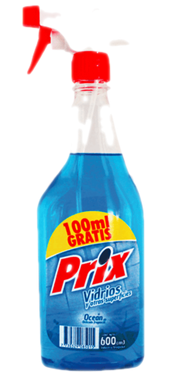Limpiador Prix Vidrio Ocean Gatill 600 Ml