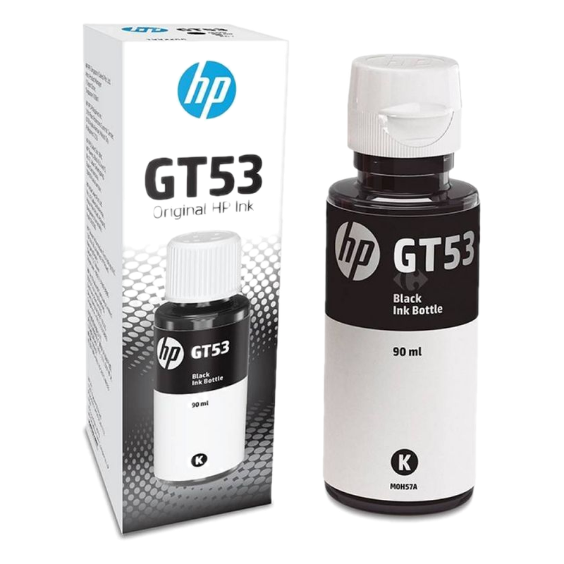 Botella De Tinta Hp Negro Gt53