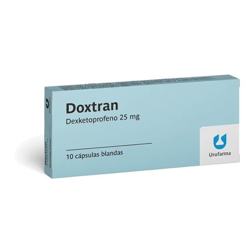 Doxtran 25 Mg 10 Cápsulas Blandas