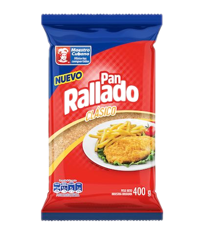 Pan Rallado Maestro Cubano Clasico 400 G