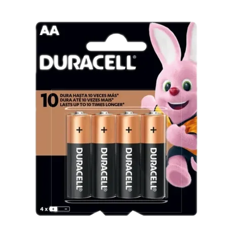Pilas Duracell Aa X4