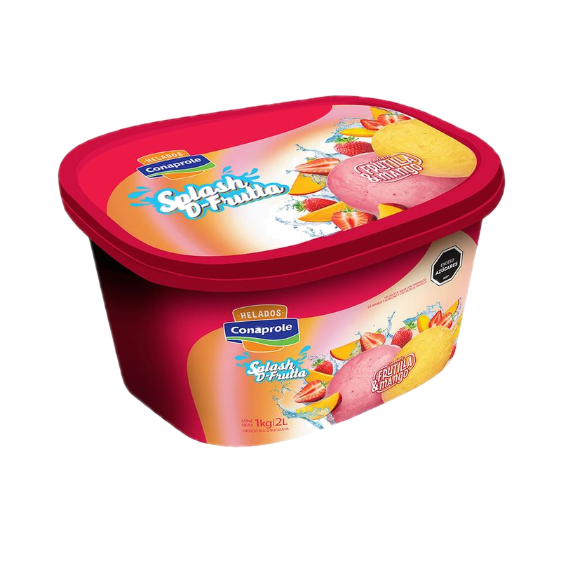 Helado Conaprole Mixto Frutilla Y Mango 2 L